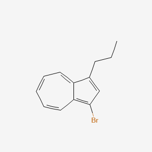 Azulene, 1-bromo-3-propyl-