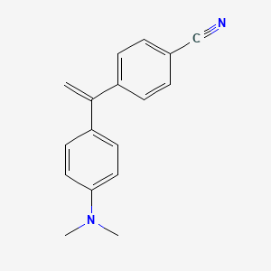 Benzonitrile, 4-[1-[4-(dimethylamino)phenyl]ethenyl]-