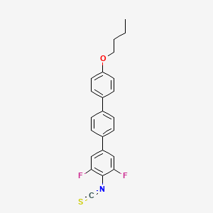 5-[4-(4-Butoxyphenyl)phenyl]-1,3-difluoro-2-isothiocyanatobenzene