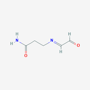 (E)-N~3~-(2-Oxoethylidene)-beta-alaninamide