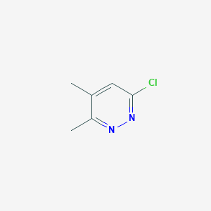 molecular formula C6H7ClN2 B1421969 6-氯-3,4-二甲基吡啶嗪 CAS No. 873397-60-5