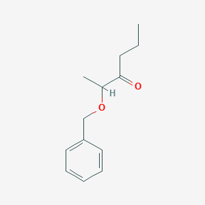 2-(Benzyloxy)hexan-3-one