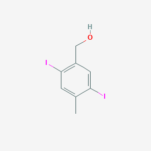 (2,5-Diiodo-4-methylphenyl)methanol