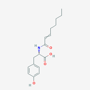 N-Oct-2-enoyl-L-tyrosine