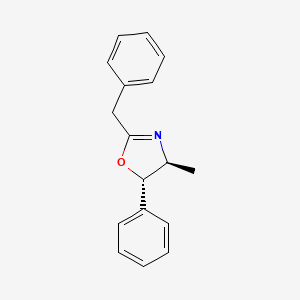 (4S,5S)-2-benzyl-4-methyl-5-phenyl-4,5-dihydro-1,3-oxazole