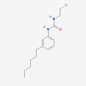 N-(2-Chloroethyl)-N'-(3-hexylphenyl)urea