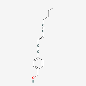 [4-(Dec-3-ene-1,5-diyn-1-yl)phenyl]methanol