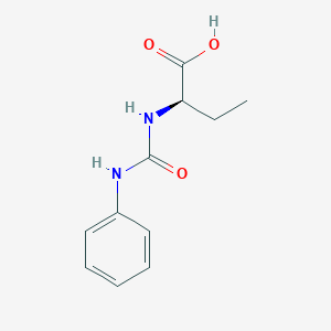 (2R)-2-(phenylcarbamoylamino)butanoic acid