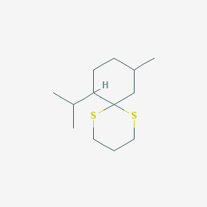 1,5-Dithiaspiro[5.5]undecane, 10-methyl-7-(1-methylethyl)-