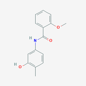 N-(3-hydroxy-4-methylphenyl)-2-methoxybenzamide