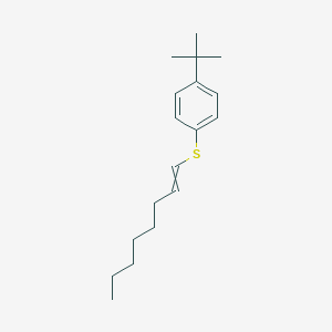 1-tert-Butyl-4-[(oct-1-en-1-yl)sulfanyl]benzene