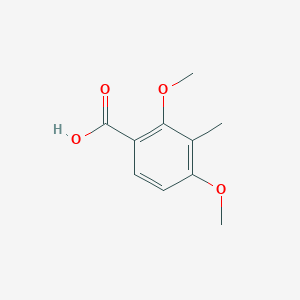 molecular formula C10H12O4 B1421990 2,4-Dimethoxy-3-methylbenzoic acid CAS No. 81574-49-4