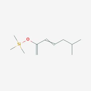 Trimethyl[(6-methylhepta-1,3-dien-2-YL)oxy]silane