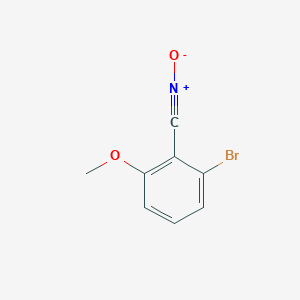 Benzonitrile, 2-bromo-6-methoxy-, N-oxide