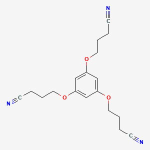 4,4',4''-[Benzene-1,3,5-triyltris(oxy)]tributanenitrile