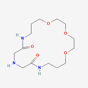 1,4,7-Trioxa-11,14,17-triazacycloicosane-12,16-dione