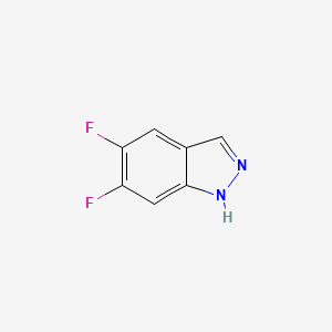 molecular formula C7H4F2N2 B1421998 5,6-Difluoro-1H-indazole CAS No. 944898-96-8