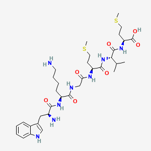 L-Methionine, L-tryptophyl-L-lysylglycyl-L-methionyl-L-valyl-