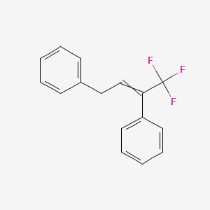 1,1'-(4,4,4-Trifluorobut-2-ene-1,3-diyl)dibenzene