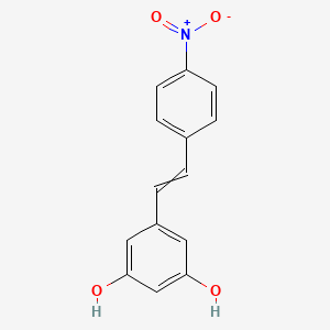 5-[2-(4-Nitrophenyl)ethenyl]benzene-1,3-diol