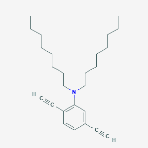 2,5-Diethynyl-N,N-dioctylaniline