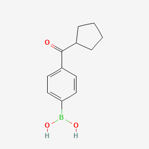 B1422051 4-(Cyclopentanecarbonyl)phenylboronic acid CAS No. 959861-30-4