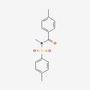 N,4-dimethyl-N-(4-methylphenyl)sulfonylbenzamide