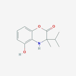 5-hydroxy-3-methyl-3-propan-2-yl-4H-1,4-benzoxazin-2-one