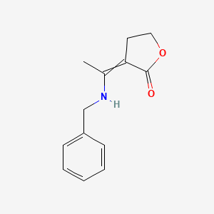 3-[1-(Benzylamino)ethylidene]oxolan-2-one