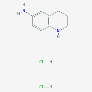 molecular formula C9H14Cl2N2 B1422067 1,2,3,4-四氢喹啉-6-胺二盐酸盐 CAS No. 1309976-07-5