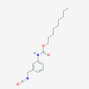 Nonyl [3-(isocyanatomethyl)phenyl]carbamate