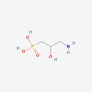 Phosphonic acid, (3-amino-2-hydroxypropyl)-