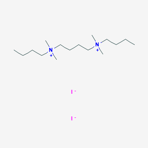 N~1~,N~4~-Dibutyl-N~1~,N~1~,N~4~,N~4~-tetramethylbutane-1,4-bis(aminium) diiodide