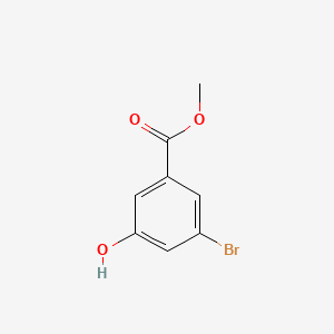 molecular formula C8H7BrO3 B1422104 Methyl-3-Brom-5-hydroxybenzoat CAS No. 192810-12-1