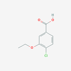 molecular formula C9H9ClO3 B1422112 4-氯-3-乙氧基苯甲酸 CAS No. 97209-05-7