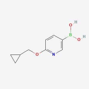 (6-(Cyclopropylmethoxy)pyridin-3-yl)boronic acid