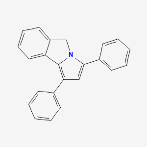 5H-Pyrrolo[2,1-a]isoindole, 1,3-diphenyl-