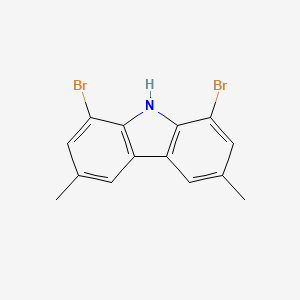 1,8-Dibromo-3,6-dimethyl-9H-carbazole