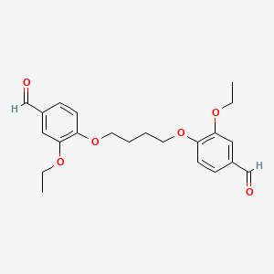 4,4'-[Butane-1,4-diylbis(oxy)]bis(3-ethoxybenzaldehyde)