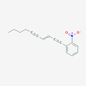 1-(Dec-3-ene-1,5-diyn-1-yl)-2-nitrobenzene