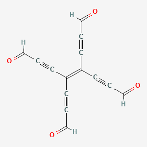 4,5-Bis(3-oxoprop-1-yn-1-yl)oct-4-ene-2,6-diynedial