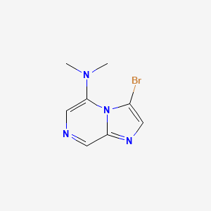 3-Bromo-N,N-dimethylimidazo[1,2-a]pyrazin-5-amine