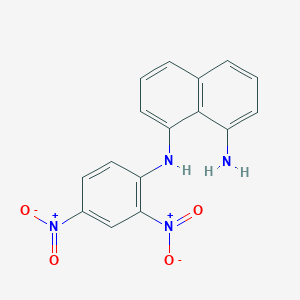 N~1~-(2,4-Dinitrophenyl)naphthalene-1,8-diamine