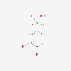 molecular formula C6H3BF5K B1422152 Potassium (3,4-difluorophenyl)trifluoroborate CAS No. 1033592-49-2