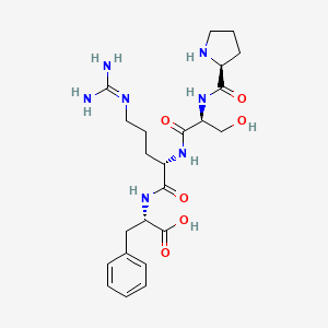 L-Prolyl-L-seryl-N~5~-(diaminomethylidene)-L-ornithyl-L-phenylalanine