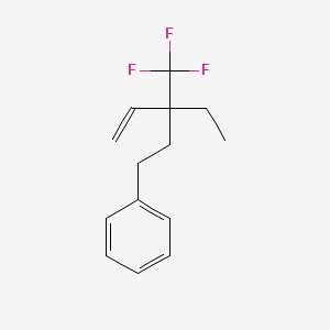 [3-Ethyl-3-(trifluoromethyl)pent-4-en-1-yl]benzene