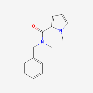 N-Benzyl-N,1-dimethylpyrrole-2-carboxamide