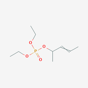 Diethyl pent-3-en-2-yl phosphate