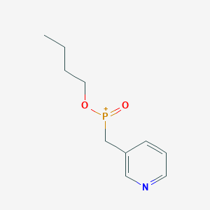 Phosphinic acid, (3-pyridinylmethyl)-, butyl ester