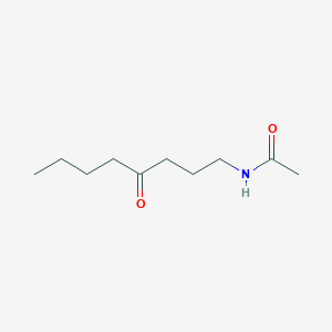 Acetamide, N-(4-oxooctyl)-